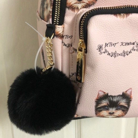 NWT - Betsey Johnson Yorki Backpack - Picture 4 of 8